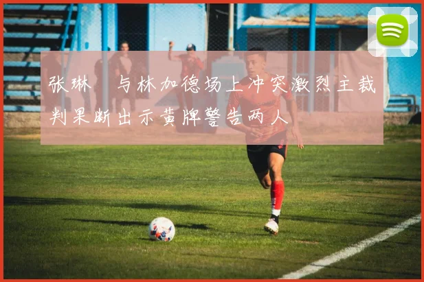 张琳芃与林加德场上冲突激烈主裁判果断出示黄牌警告两人