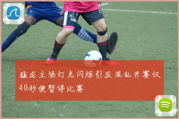 猛龙主场灯光闪烁引发混乱开赛仅40秒便暂停比赛